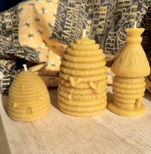 Load image into Gallery viewer, Beeswax Candle Hive Collection