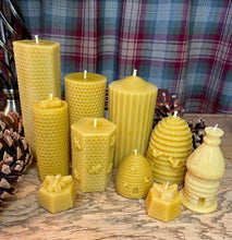 Load image into Gallery viewer, Bee Hive-Skep Beeswax Candle