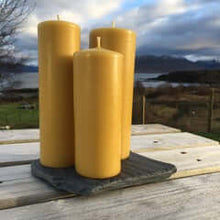 Load image into Gallery viewer, Beeswax Classic Pillar Candle Collection