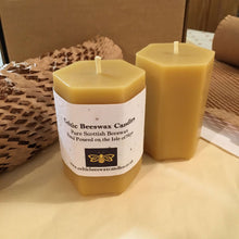 Load image into Gallery viewer, Smooth Hexagon Candle - Celtic Beeswax Candles