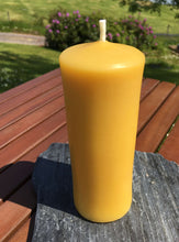 Load image into Gallery viewer, Celtic Beeswax Candles - Smooth pillar candle