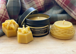 Celtic Beeswax Travel Candle Collection