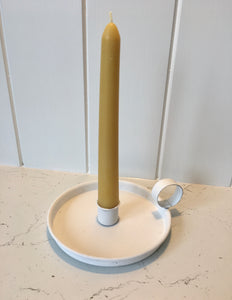 Beeswax Smooth Taper Candles