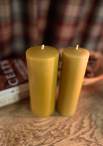 Beeswax Classic Pillar Candle  16.5x6cm