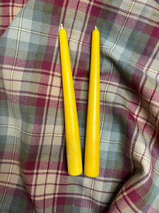 Beeswax Taper Candles - Mixed seconds