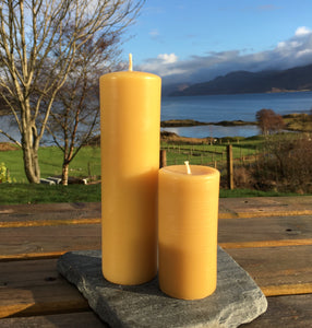 Skye, Celtic Beeswax Candles