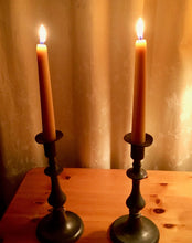 Load image into Gallery viewer, Beeswax Smooth Taper Candles
