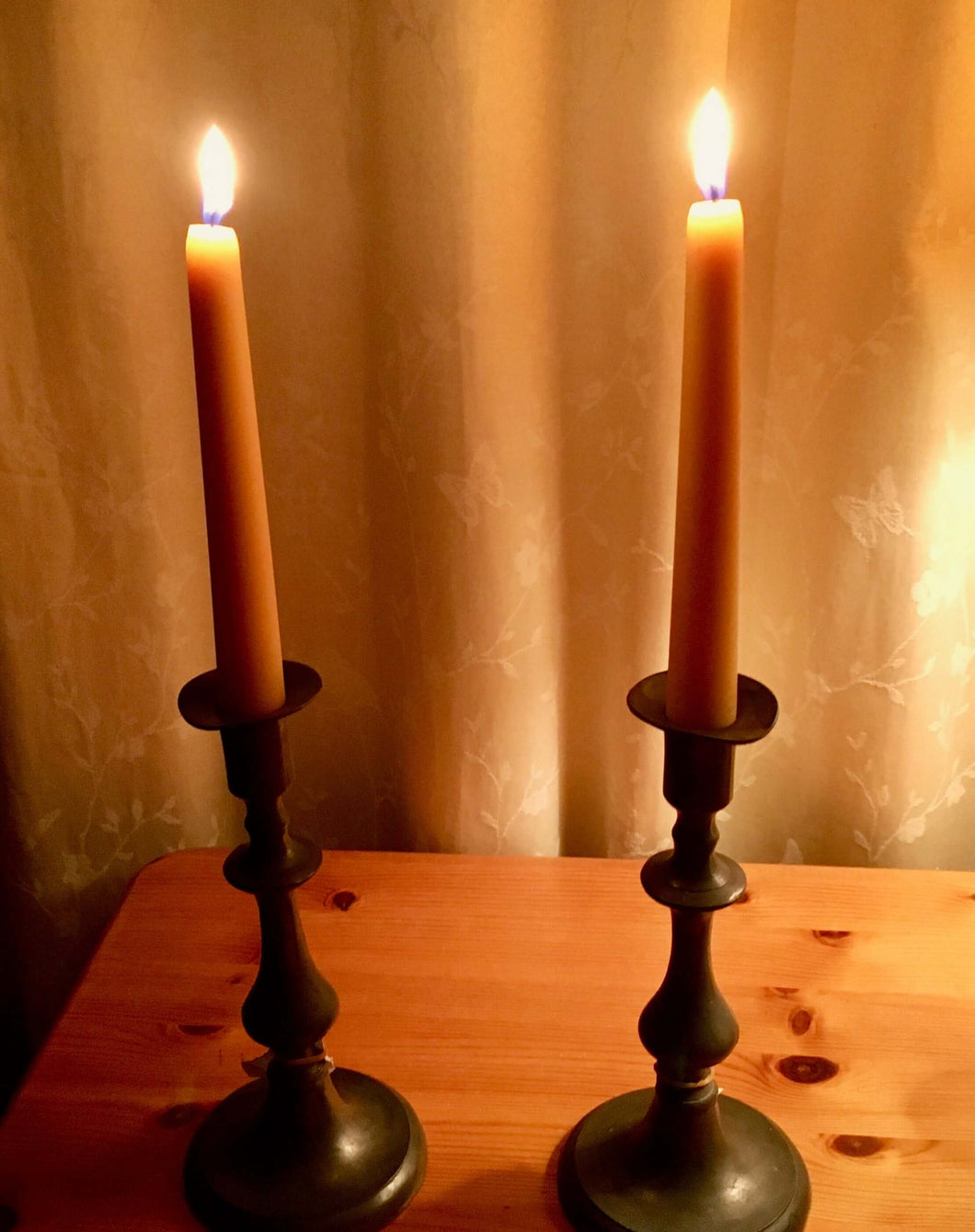 Beeswax Taper Candles - Mixed seconds