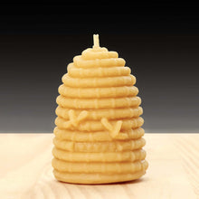 Load image into Gallery viewer, Bee Hive-Skep Beeswax Candle
