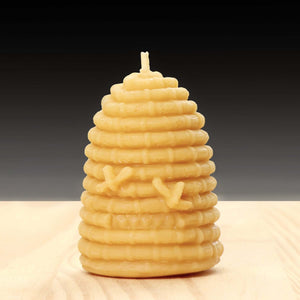 Bee Hive-Skep Beeswax Candle