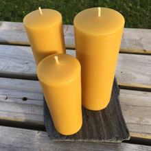 Load image into Gallery viewer, Celtic Beeswax Candles, Smooth Pillar range candles
