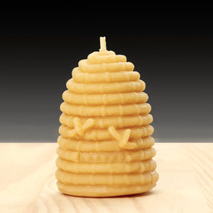 Celtic Beeswax Candles, Bee Skep