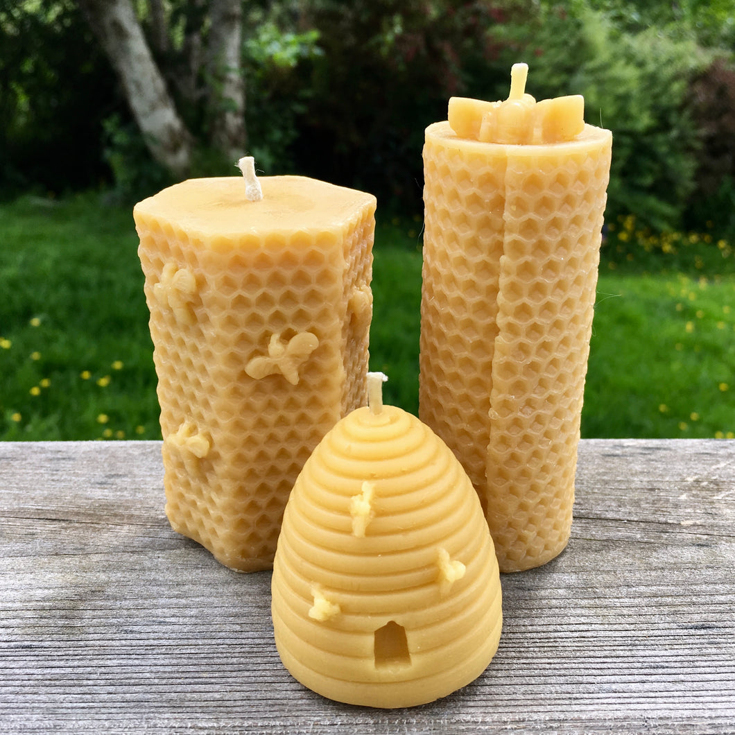 Celtic Beeswax Candles, Gift Collection