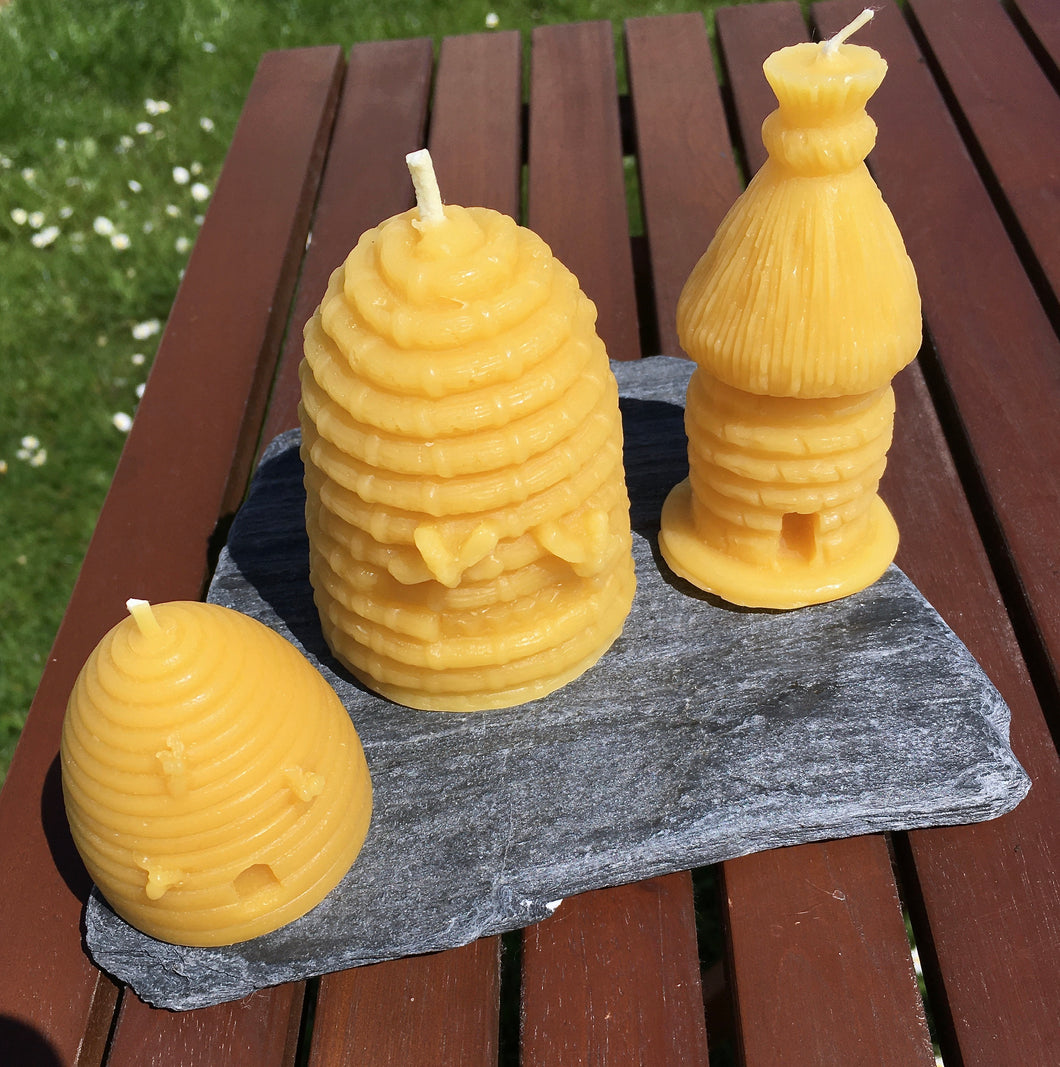 Celtic Beeswax Candles, Bee Hive Candle Collection