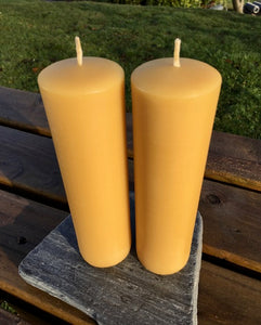 Beeswax Classic Pillar Candle  16.5x4.5cm